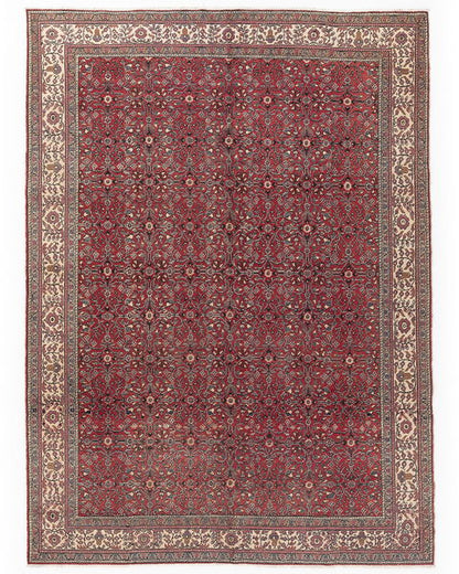 Oriental Rug Anatolian Handmade Wool On Cotton 200 X 300 Cm - 6' 7'' X 9' 11'' Purple C017 ER23