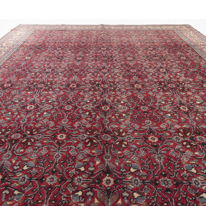 Oriental Rug Anatolian Handmade Wool On Cotton 200 X 300 Cm - 6' 7'' X 9' 11'' Purple C017 ER23