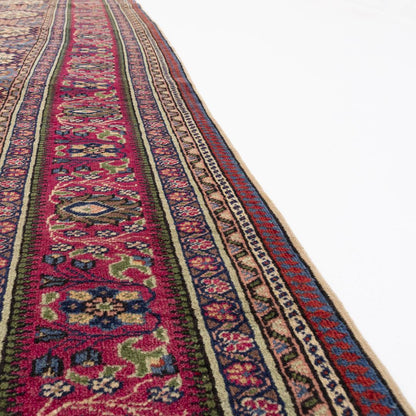 Oriental Rug Anatolian Handmade Wool On Cotton 204 X 297 Cm - 6' 9'' X 9' 9'' Multicolor C016 ER23