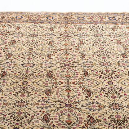 Oriental Rug Anatolian Handmade Wool On Cotton 225 X 330 Cm - 7' 5'' X 10' 10'' Stone C009 ER23