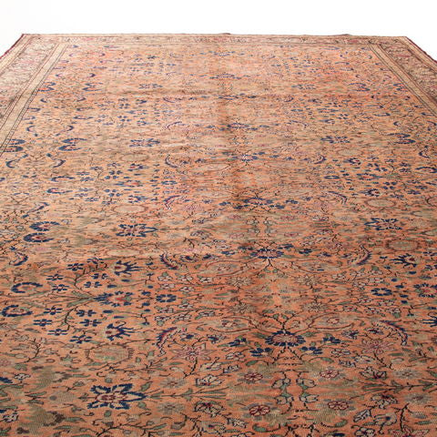 Oriental Rug Anatolian Handmade Wool On Cotton 250 X 360 Cm - 8' 3'' X 11' 10'' Orange C011 ER34