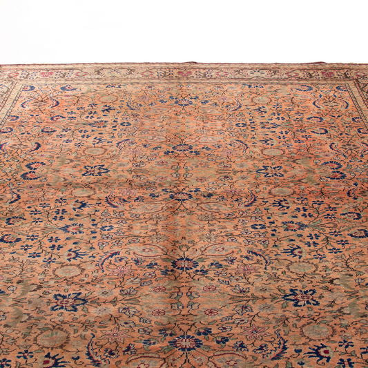 Oriental Rug Anatolian Handmade Wool On Cotton 250 X 360 Cm - 8' 3'' X 11' 10'' Orange C011 ER34