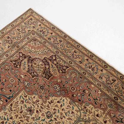 Oriental Rug Anatolian Handmade Wool On Cotton 262 X 367 Cm - 8' 8'' X 12' 1'' Stone C009 ER34