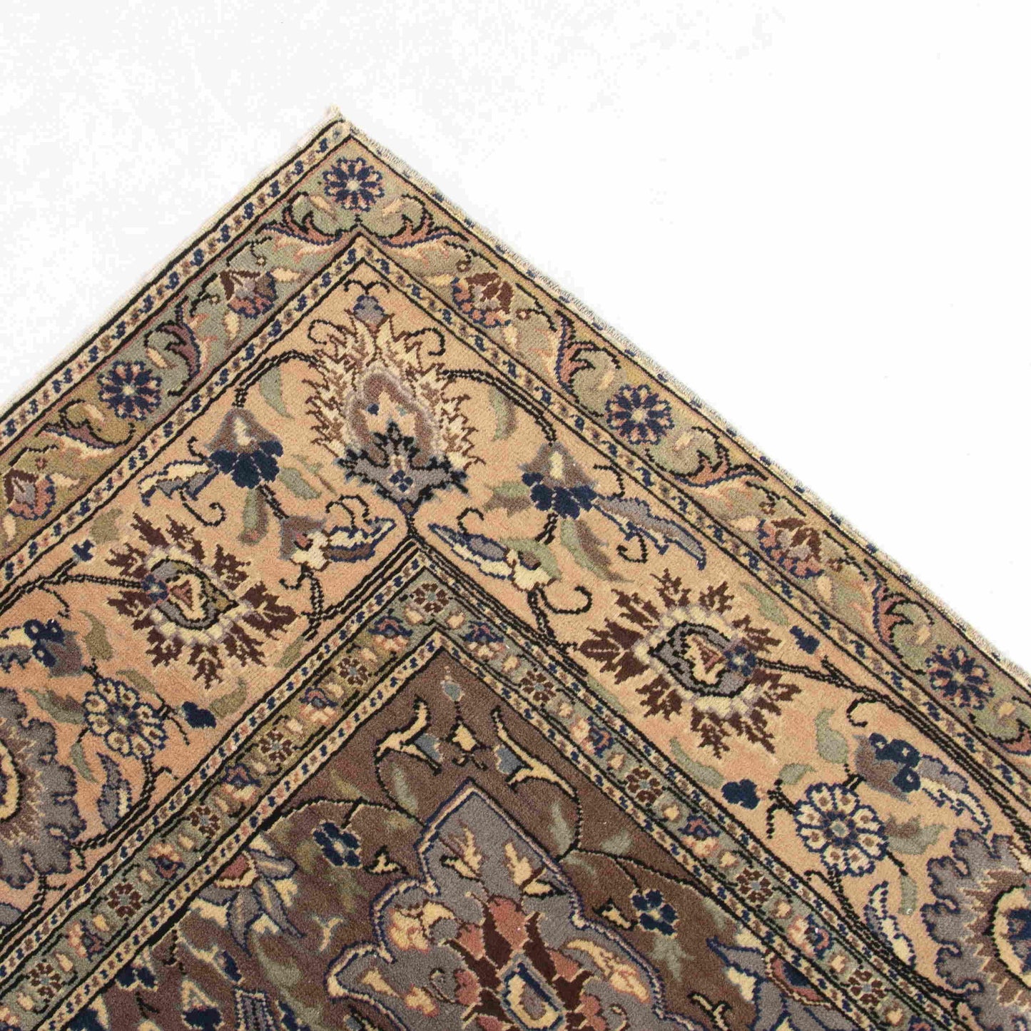 Oriental Rug Anatolian Handmade Wool On Cotton 286 X 407 Cm - 9' 5'' X 13' 5'' Stone C009 ER34