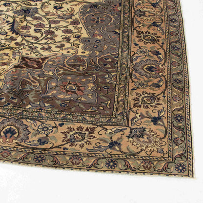 Oriental Rug Anatolian Handmade Wool On Cotton 286 X 407 Cm - 9' 5'' X 13' 5'' Stone C009 ER34