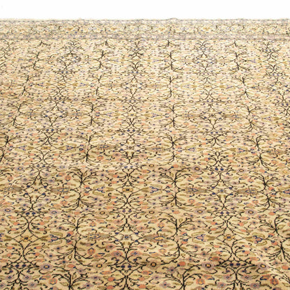 Oriental Rug Anatolian Handmade Wool On Cotton 289 X 405 Cm - 9' 6'' X 13' 4'' Stone C009 ER34