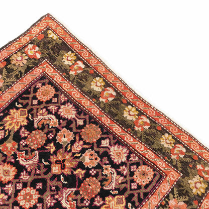 Oriental Rug Anatolian Handmade Wool On Wool 105 X 155 Cm - 3' 6'' X 5' 2'' Orange C011 ER01