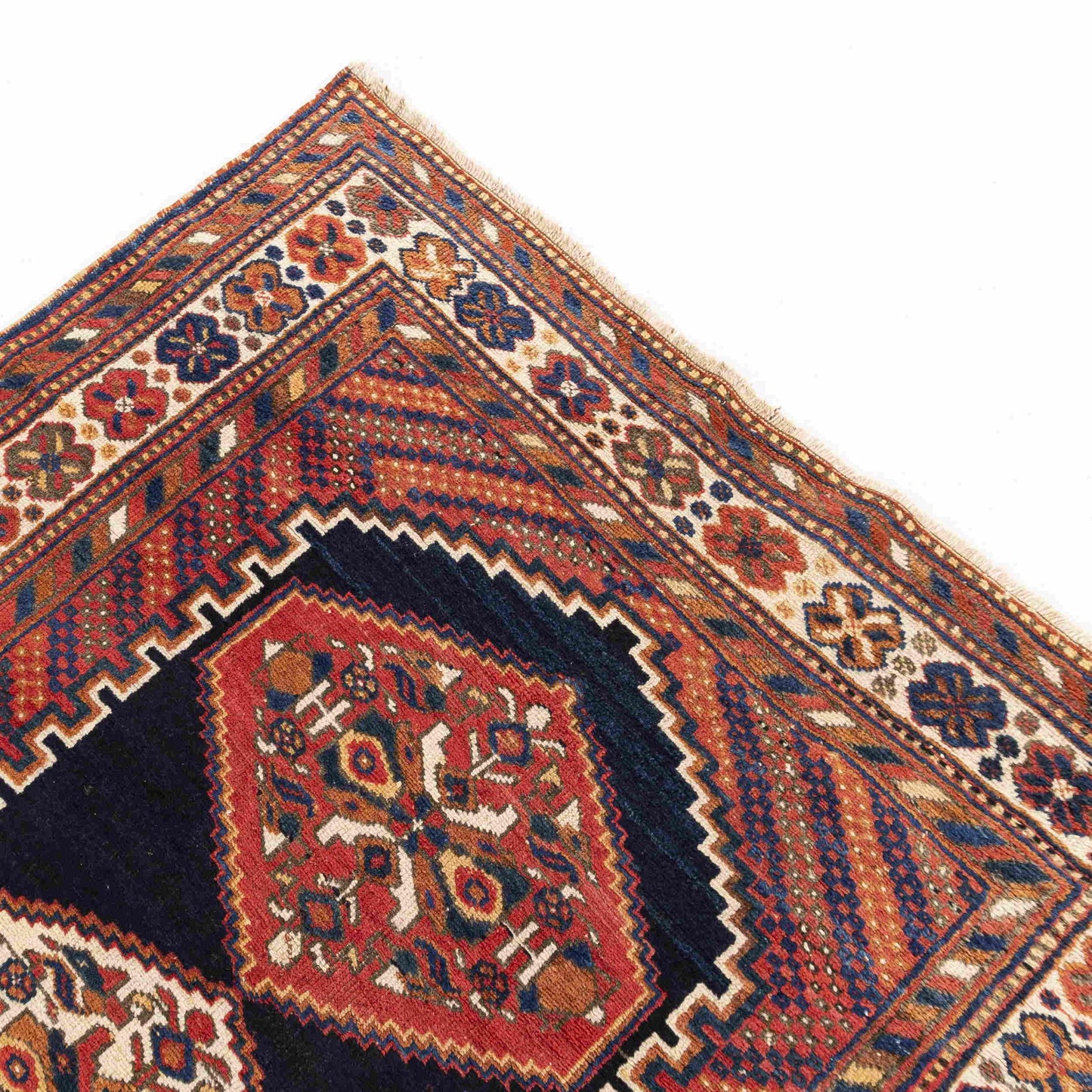 Oriental Rug Anatolian Handmade Wool On Wool 127 X 173 Cm - 4' 2'' X 5' 9'' Orange C011 ER01