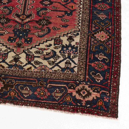 Oriental Rug Anatolian Handmade Wool On Wool 133 X 200 Cm - 4' 5'' X 6' 7'' Red C014 ER01