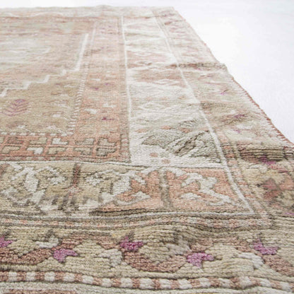 Oriental Rug Anatolian Handwoven Wool On Wool 100 x 155 Cm - 3' 4'' x 5' 2'' Stone C009 ER01