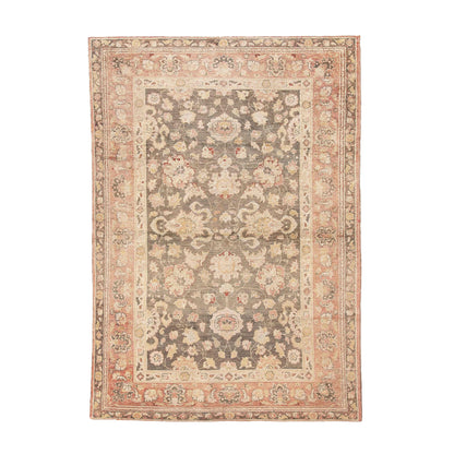 Oriental Rug Anatolian Handwoven Wool On Wool 120 x 170 Cm - 4' x 5' 7'' Sand C007 ER01