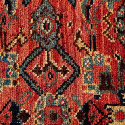 Oriental Rug Anatolian Handwoven Wool On Wool 148 x 225 Cm - 4' 11'' x 7' 5'' Red C014 ER12