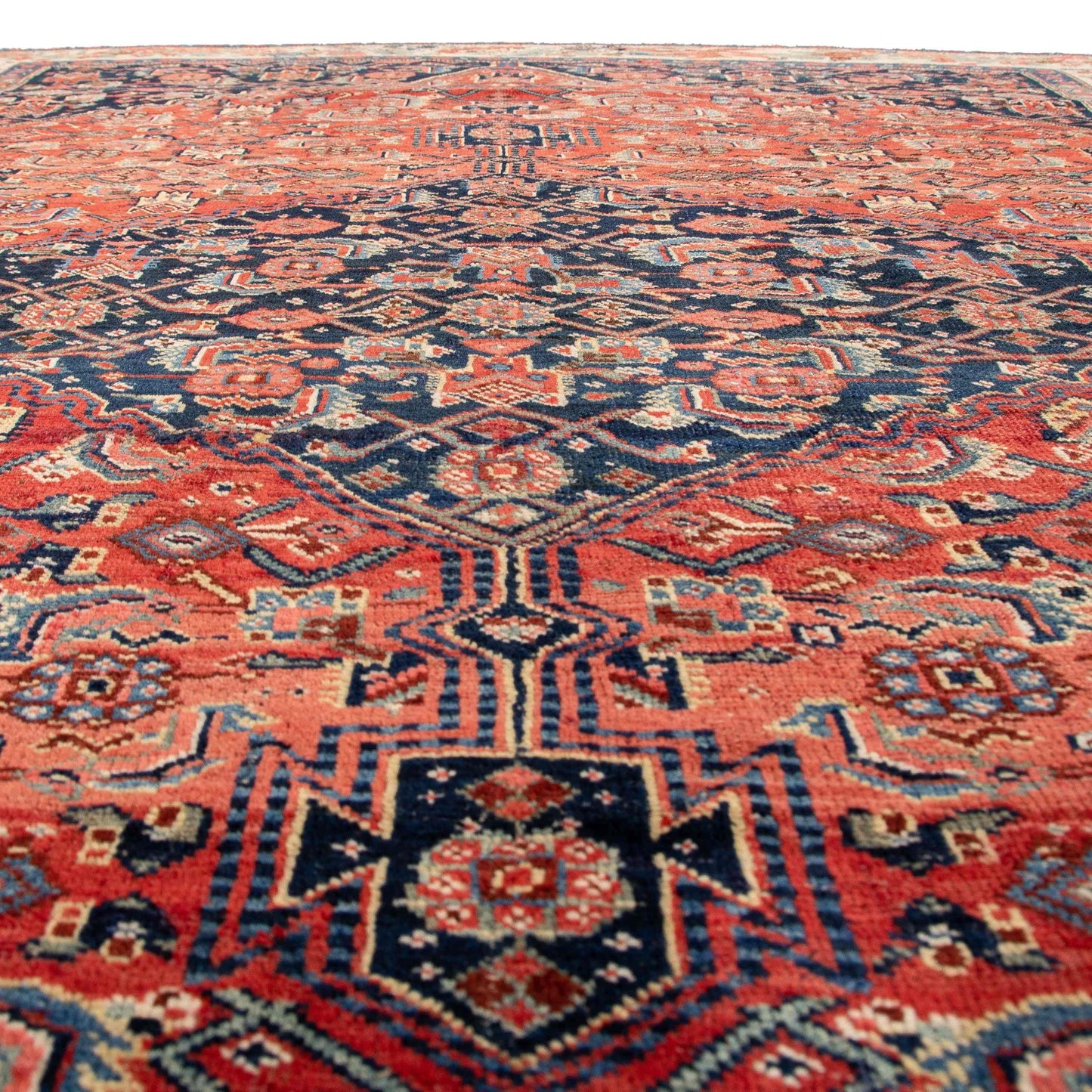 Oriental Rug Anatolian Handwoven Wool On Wool 148 x 225 Cm - 4' 11'' x 7' 5'' Red C014 ER12