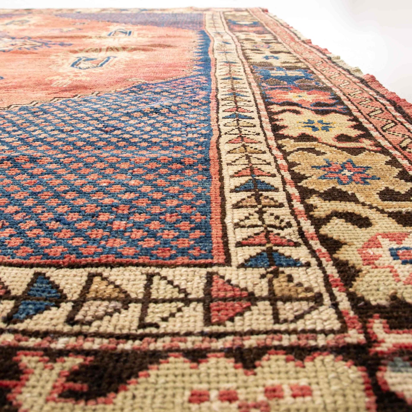 Oriental Rug Anatolian Handwoven Wool On Wool 172 x 260 Cm - 5' 8'' x 8' 7'' Red C014 ER12