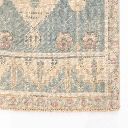 Oriental Rug Anatolian Handwoven Wool On Wool 56 x 120 Cm - 1' 11'' x 4' Sand C007 ER01