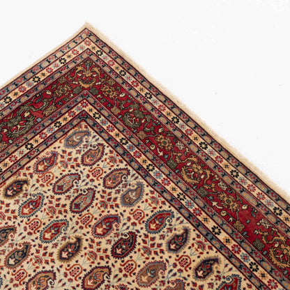 Oriental Rug Hereke Handmade Wool On Cotton 163 X 239 Cm - 5' 5'' X 7' 11'' Red C014 ER12