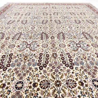 Oriental Rug Hereke Handmade Wool On Cotton 225 X 334 Cm - 7' 5'' X 11' Sand C007 ER23