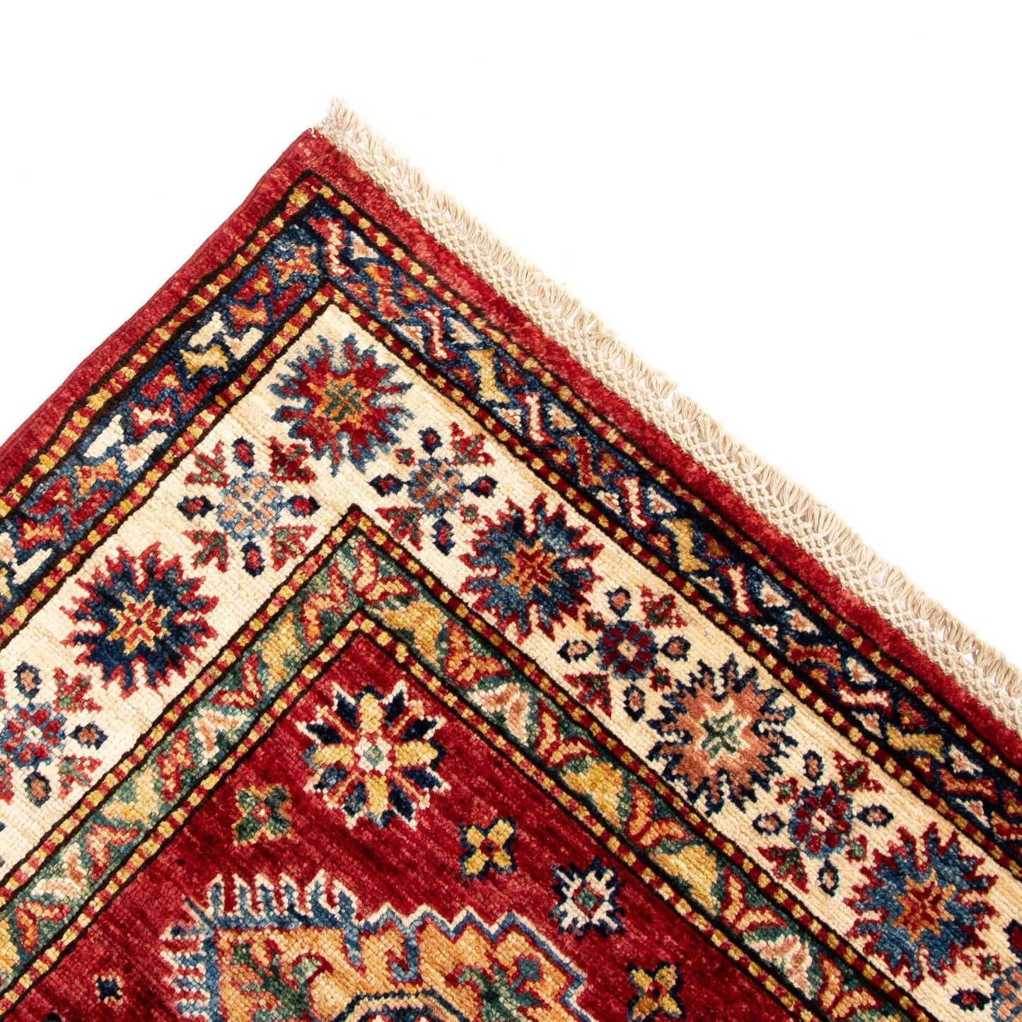 Oriental Rug Shirvan Hand Knotted Wool On Cotton 81 X 269 cm - 2'8'' X 8'10'' Burgundy C021 ER12