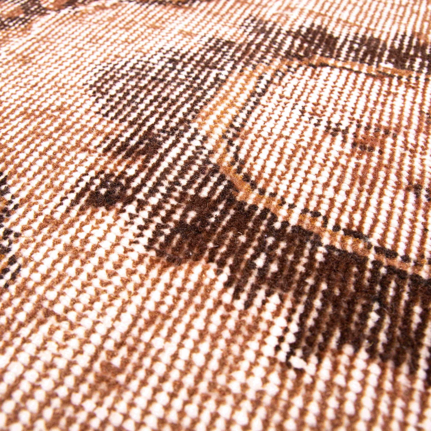 Oriental Rug Vintage Hand Knotted Wool On Cotton 172 x 292 Cm - 5' 8'' x 9' 7'' Orange C011 ER12