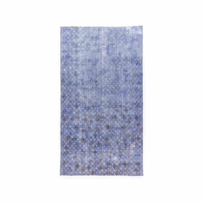 Oriental Rug Vintage Hand Knotted Wool On Cotton 197 x 360 Cm - 6' 6'' x 11' 10'' Purple C017 ER23