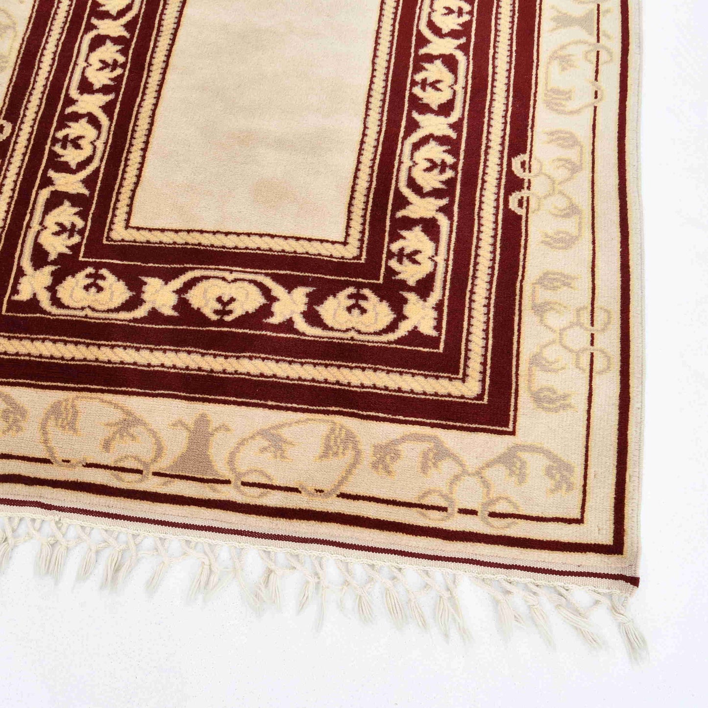Oriental Rug Yoruk Hand Knotted Wool On Wool 120 X 184 Cm - 4' X 6' 1'' Sand C007 ER01