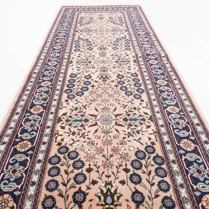 Oriental Turkish Runner Rug Handmade Wool On Cotton Hereke 75 X 234 Cm - 2' 6'' X 7' 9'' Multicolor C016