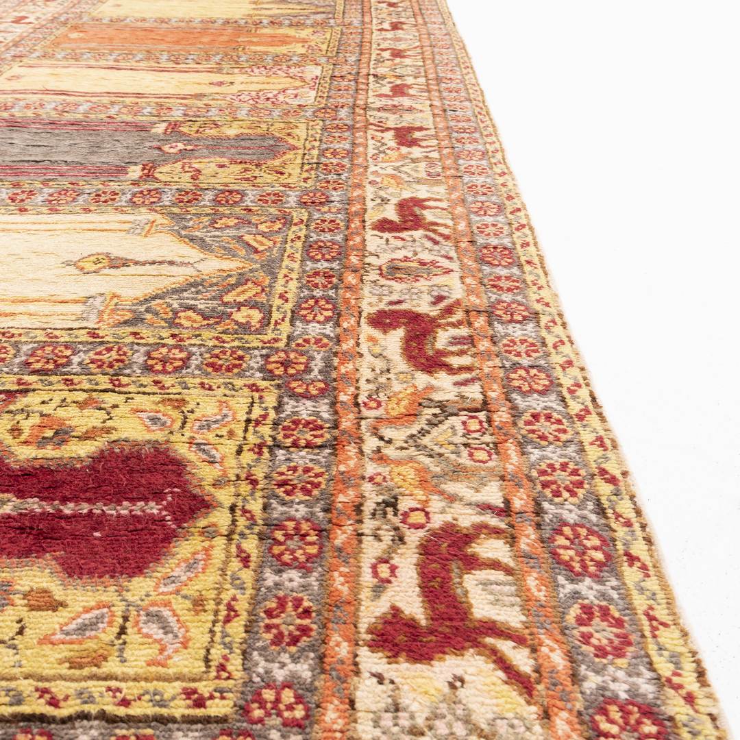 Oriental Turkish Runner Rug Handmade Wool On Cotton Kayseri 83 X 217 Cm - 2' 9'' X 7' 2'' Multicolor C016