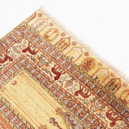 Oriental Turkish Runner Rug Handmade Wool On Cotton Kayseri 83 X 217 Cm - 2' 9'' X 7' 2'' Multicolor C016