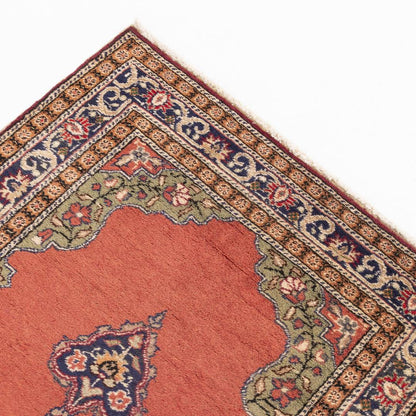 Oriental Turkish Runner Rug Handmade Wool On Cotton Kayseri 92 X 188 Cm - 3' 1'' X 6' 3'' Red C014