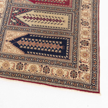 Oriental Turkish Runner Rug Handmade Wool On Cotton Kayseri 95 - 297 Cm - 3' 2'' X 9' 9'' Multicolor C016