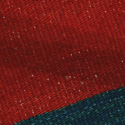 Oriental Turkish Runner Kilim Handmade Wool On Wool Anatolian 77 X 300 Cm - 2' 7'' X 9' 11'' Red C014