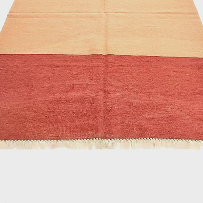 Oriental Kilim Denizli Handmade Wool On Wool 130 x 210 Cm - 4' 4'' x 6' 11'' Multicolor C016 ER12